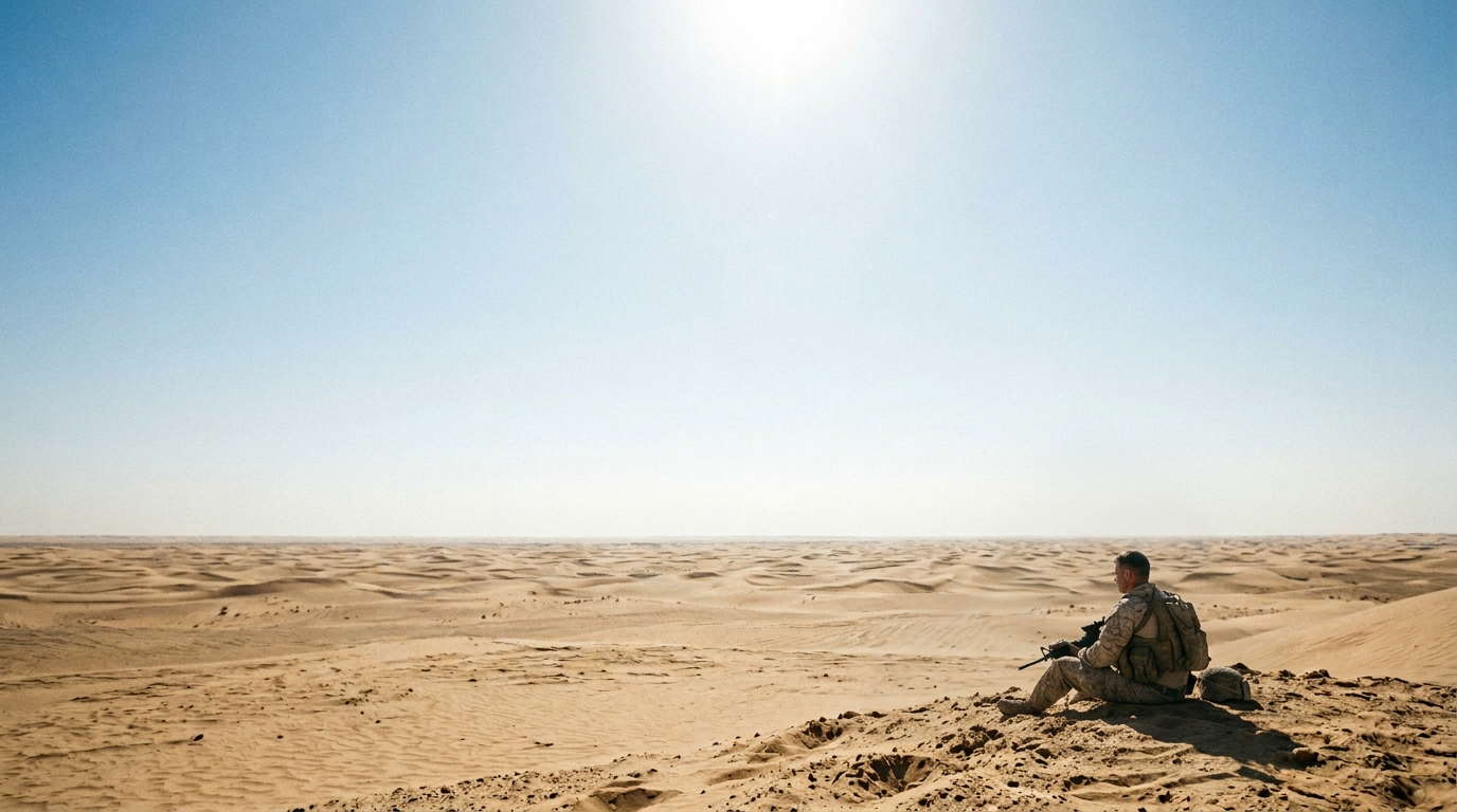 자헤드, 사막의 심심함